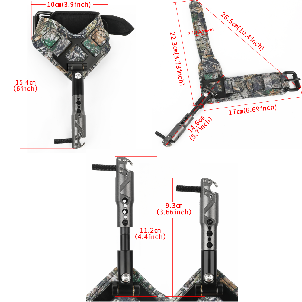 Compound Bow Wrist Release Aids Adjustable Trigger Strap Caliper Archery Hunting
