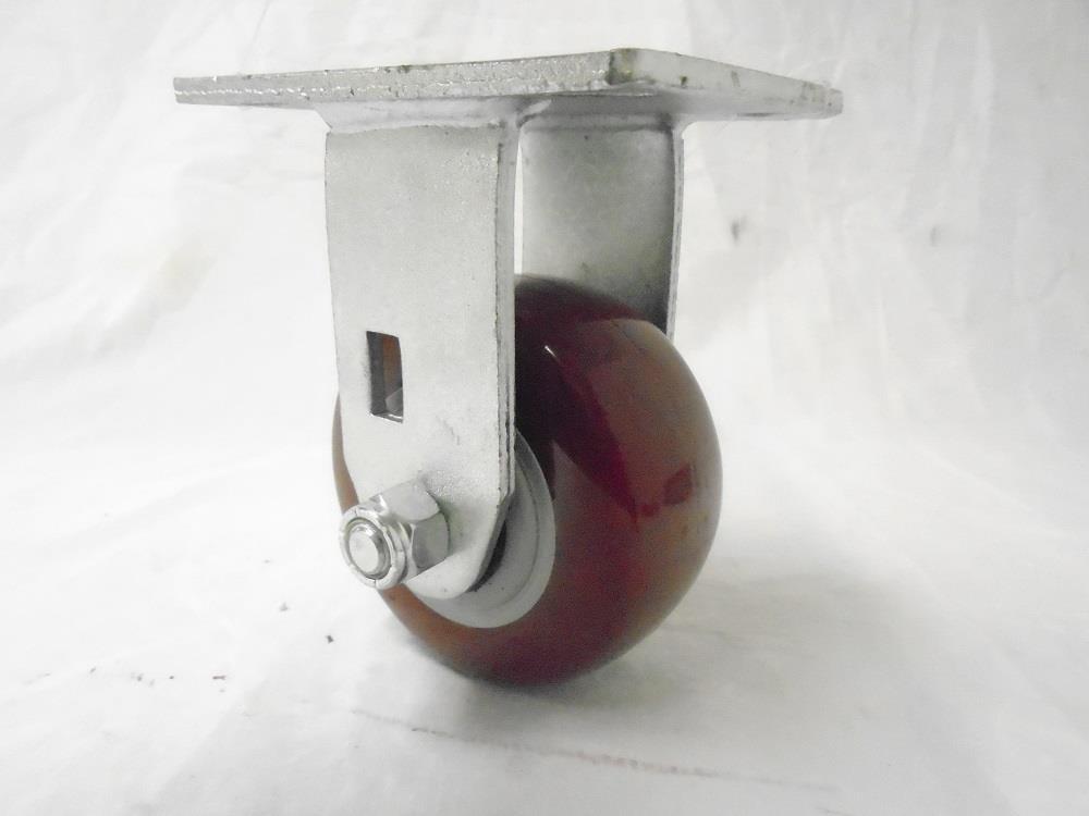 4" x 2" Rigid Caster Polyurethane Wheel 500 lbs Tool Box