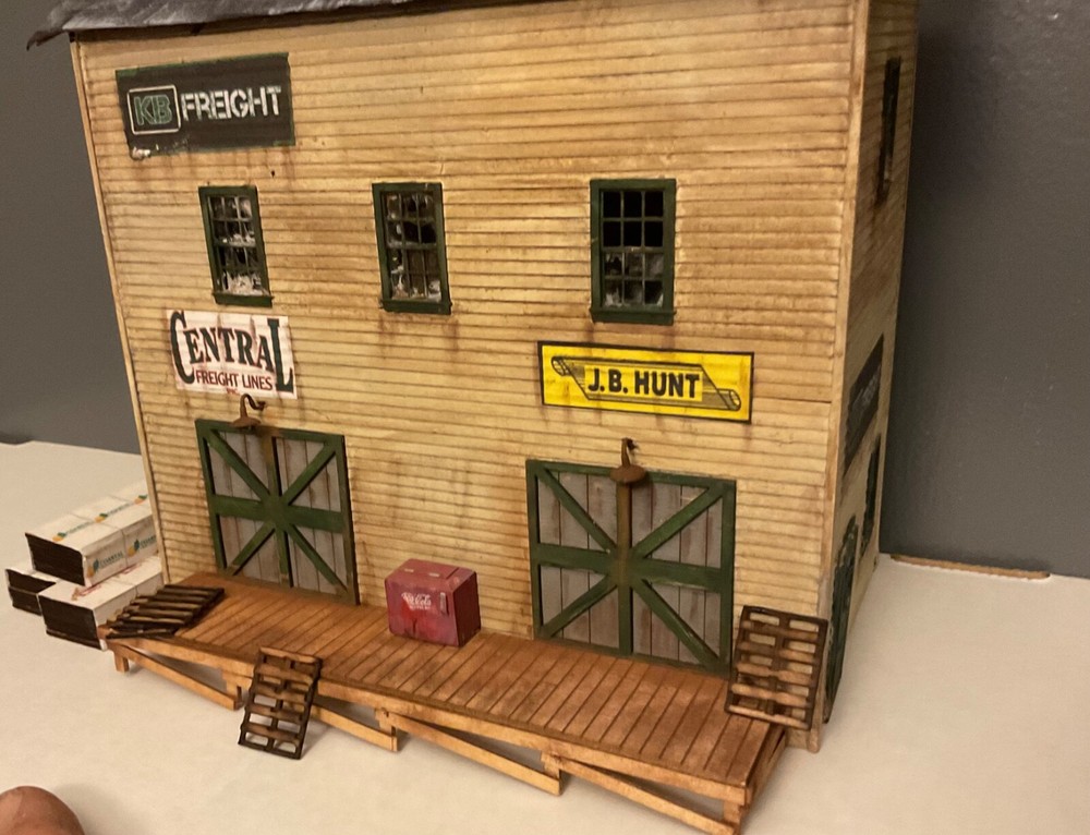 O Scale KB Freight Structure Kit Laser Cut
