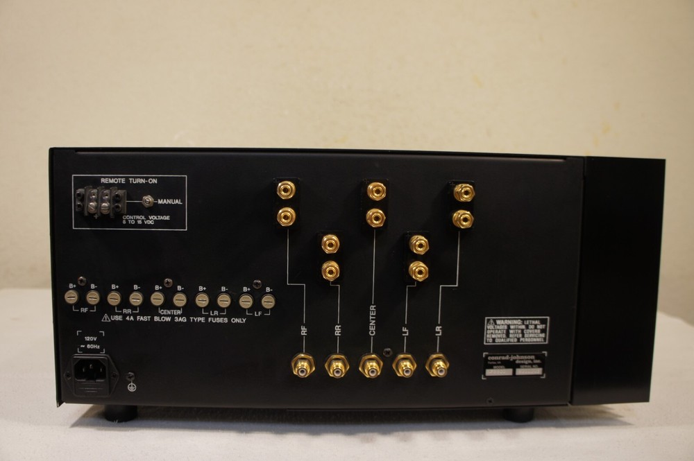 CONRAD JOHNSON MF-5600 POWER AMPLIFIER