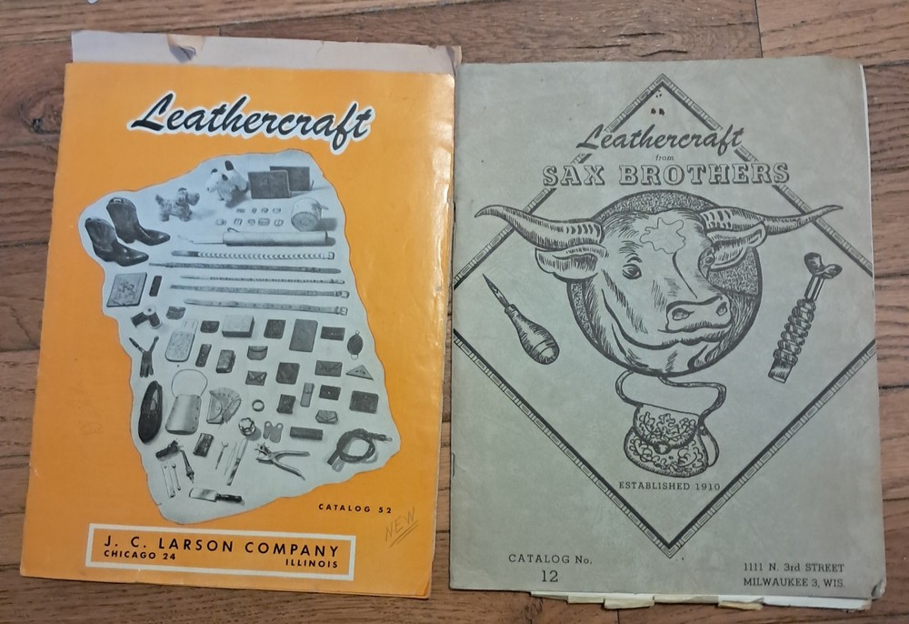 2 Leathercraft Catalogs