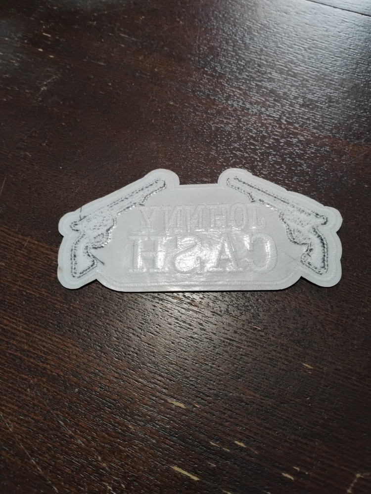 🎸🎸EMBROIDERED Johnny Cash ROCK PATCH