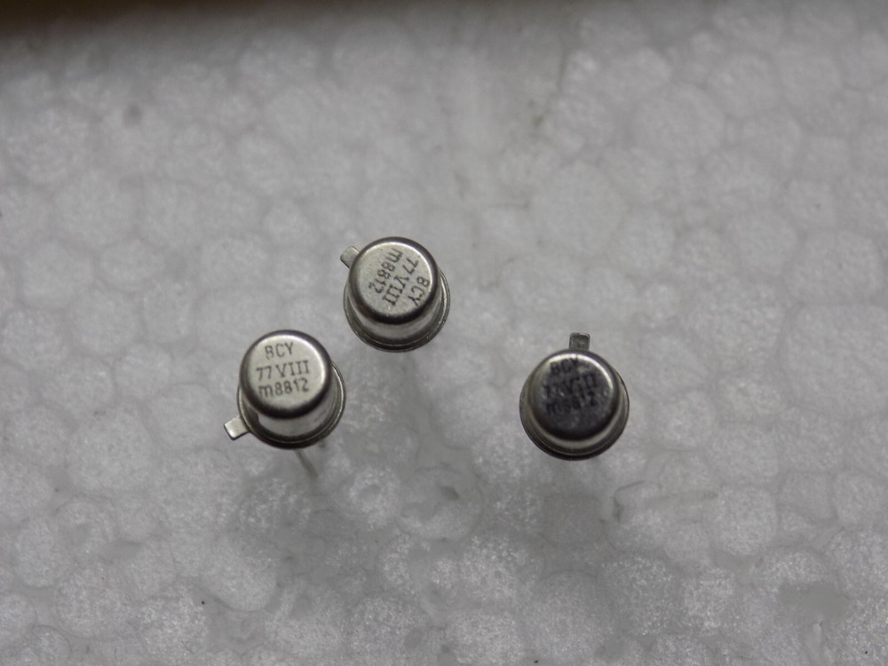 20x BCY77 VIII PHILIPS TRANSISTOR NOS