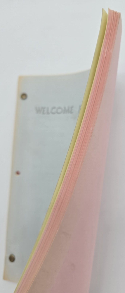 WELCOME BACK, KOTTER / Nick Arnold 1977 TV Script, Gabe Kaplan "What a Move"