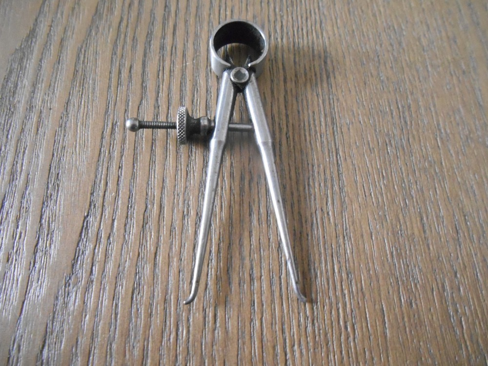 Starrett 2" inside calipers, L.S.S. Co.