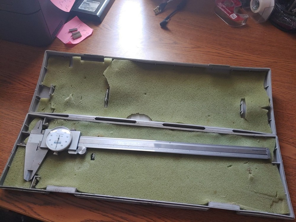 Fowler Premium 12” Dial Calipers   Stainless/Hardened