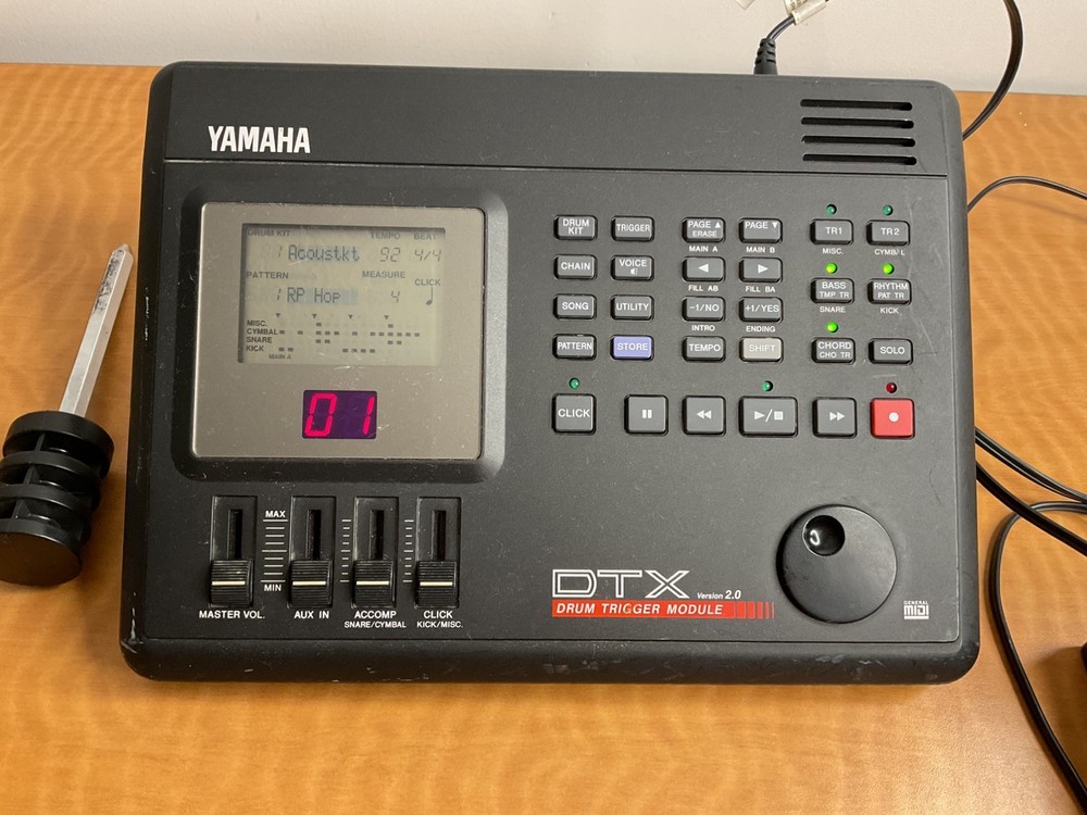 YAMAHA DTX 2 Version 2.0 Drum Trigger Module Electronic Drums