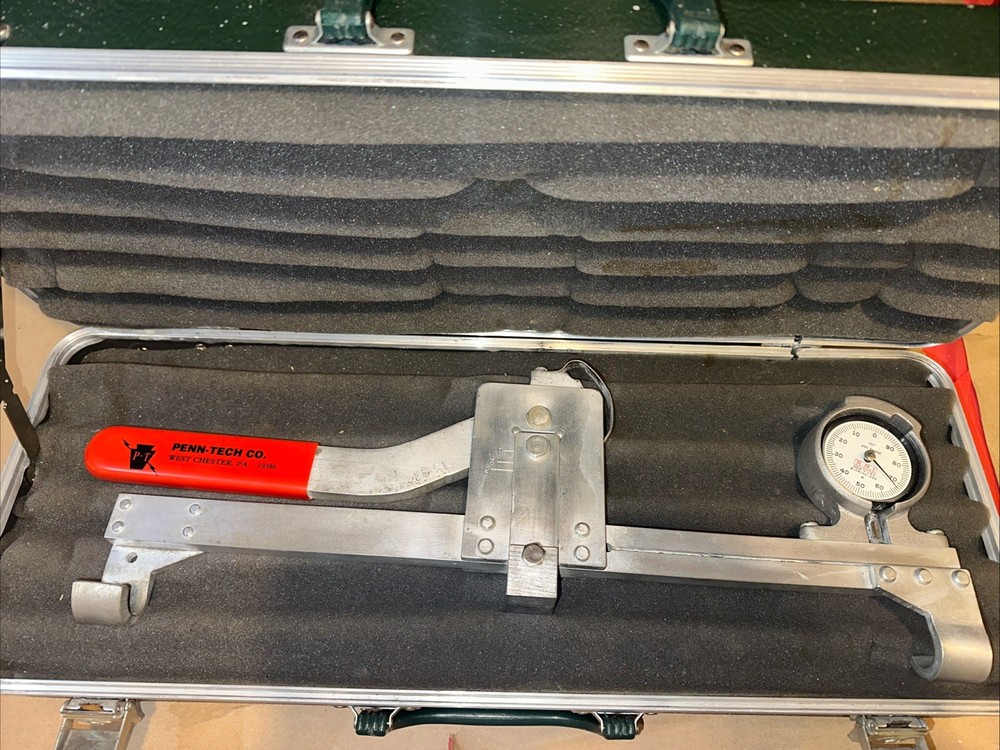 Penn-Tech Cable Tension Meter w/ Case – Needs Gauge Service