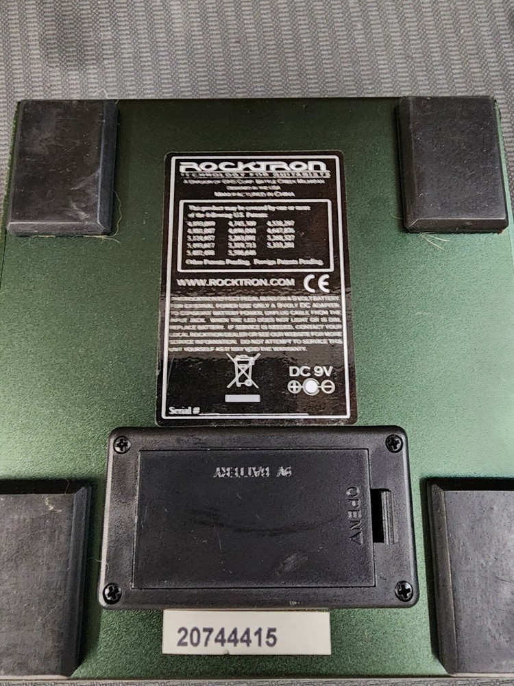 Rocktron Big Crush Compressor Sustainer Guitar Effect Pedal.