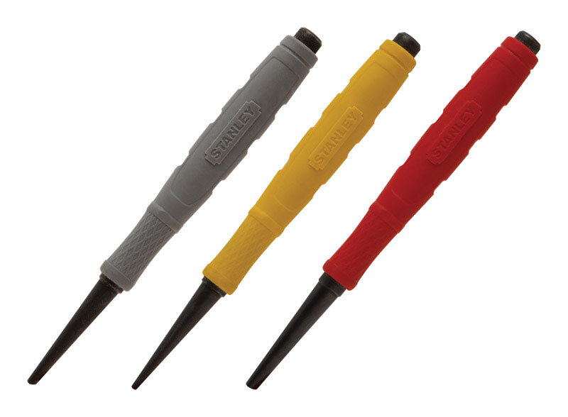 Stanley Cushion Grip Nail Set 3 pc