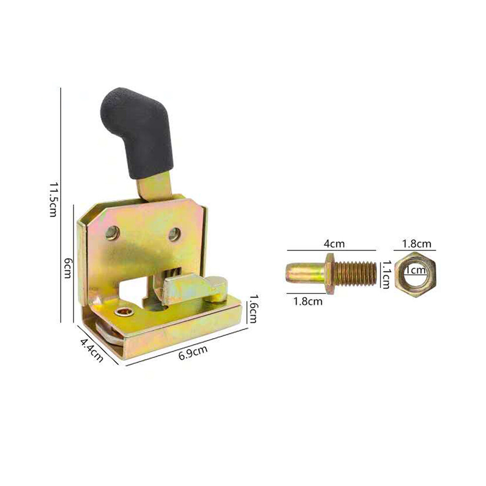 Universal Locking Door Handle Loader Door Lock Set for Tractor & Heavy Equipment