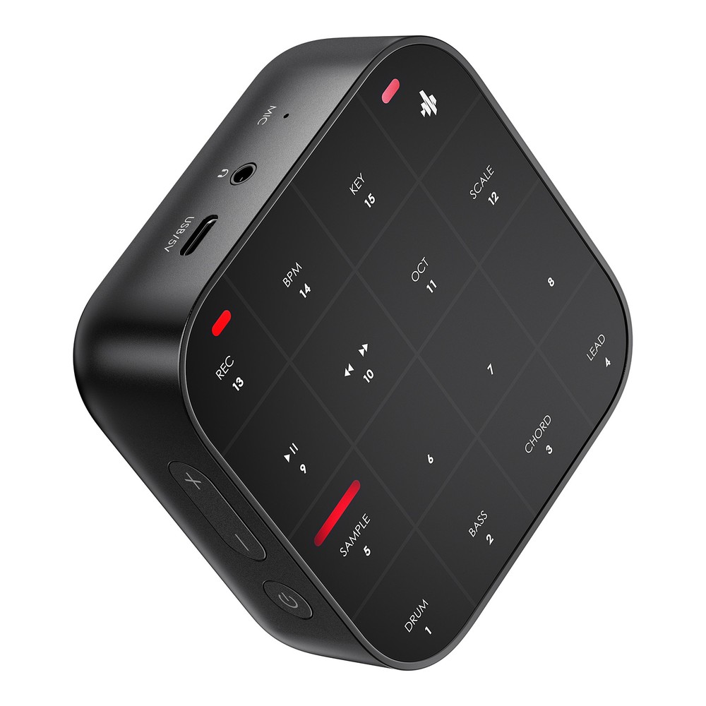 Donner MEDO Bluetooth MIDI Controller Handheld Built in Speaker Looper Synth