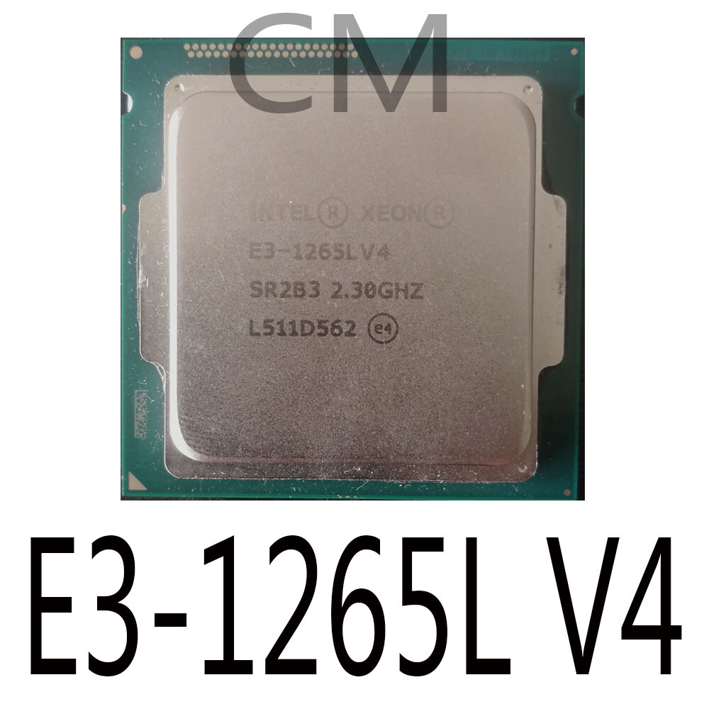 Intel Xeon E3-1265L V4 2.3 GHz 4-Core 8M LGA 1150 35W CPU Processor--