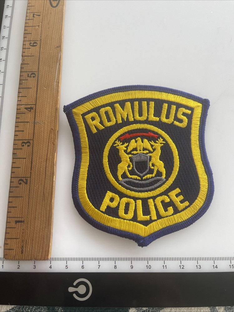 Romulus Police Collector Patch