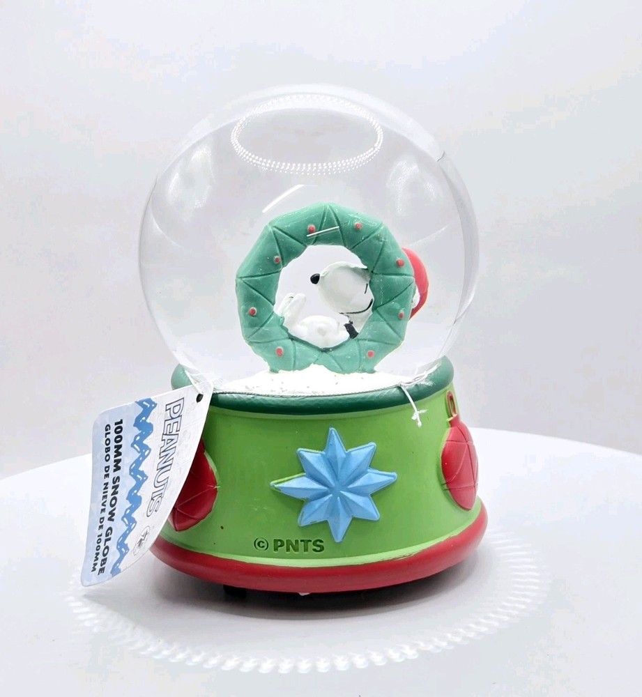 Snoopy 75Th Anniversary Snow Globe