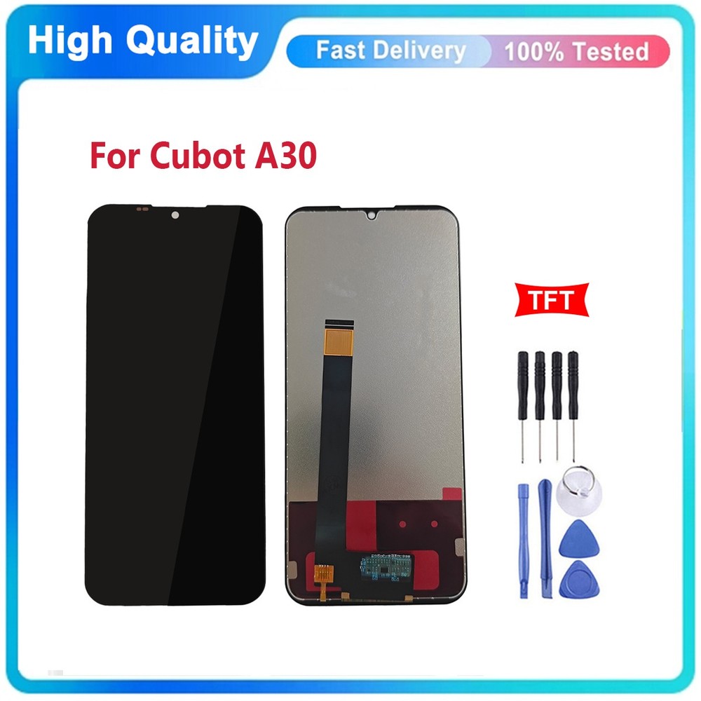 LCD Display For Cubot A30 TFT Screen Replacement Touch Digitizer Assembly