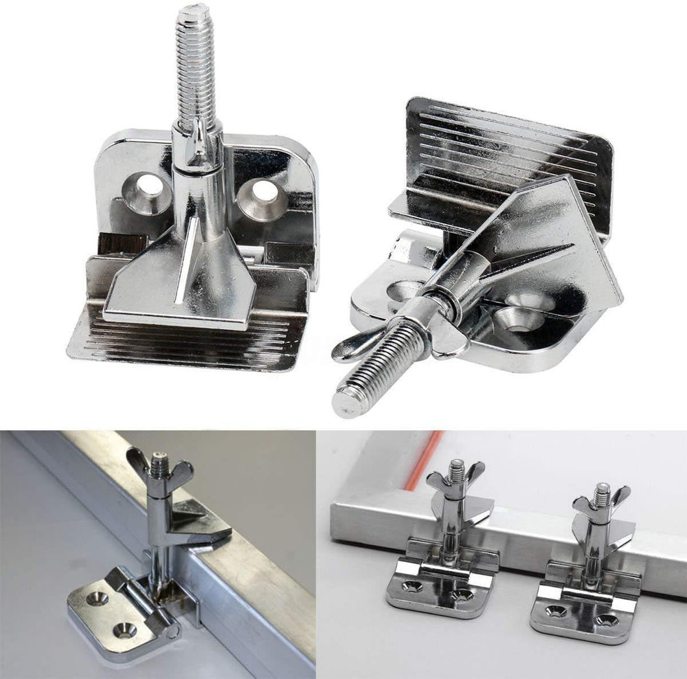 2Pcs Screen Frame Butterfly Hinge Clamp for Silk Screen Printing Hobby Printer I