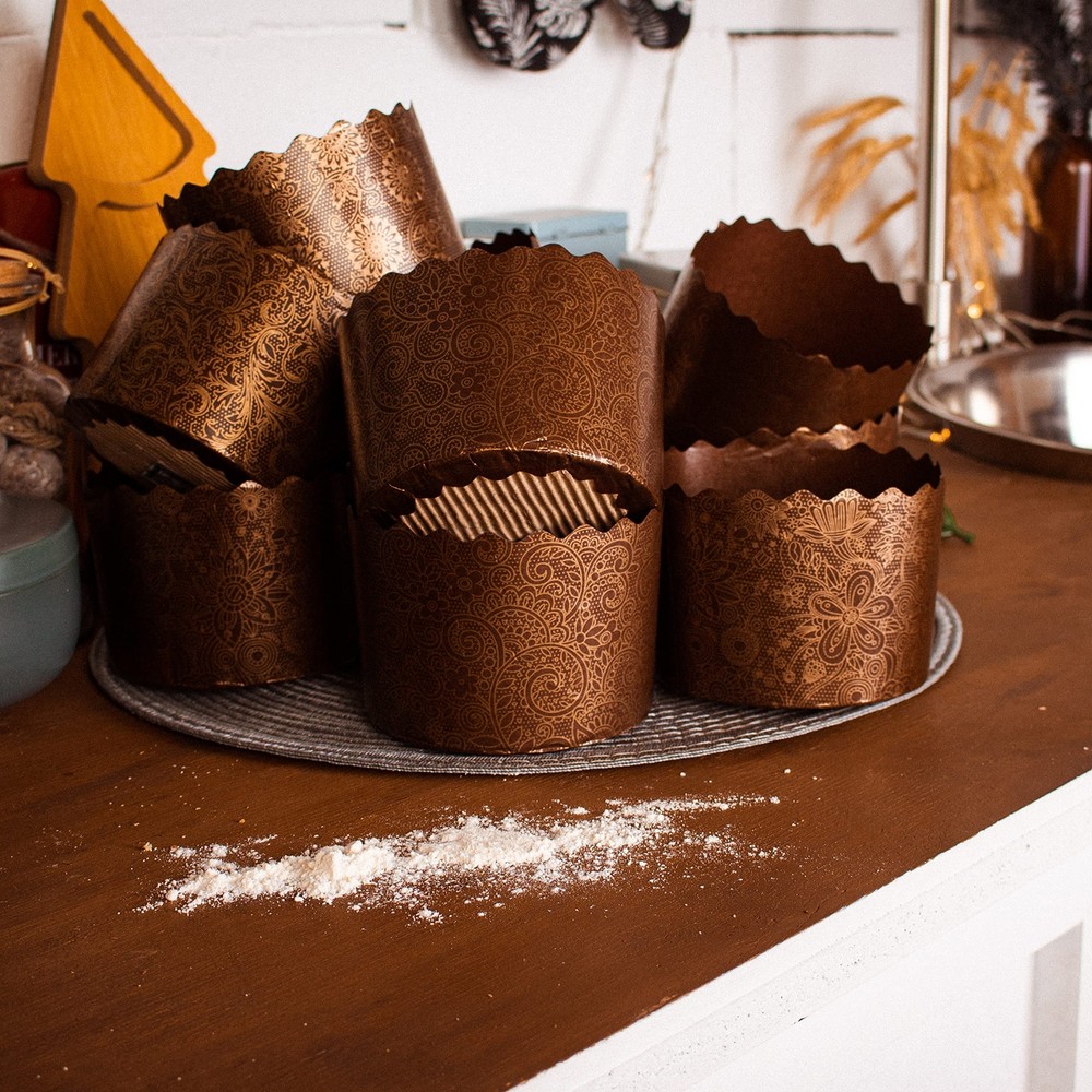 Easter Bread Forms Paska Bread Mold Kulich Paskha Pantone 12pcs Medium 350gr ...