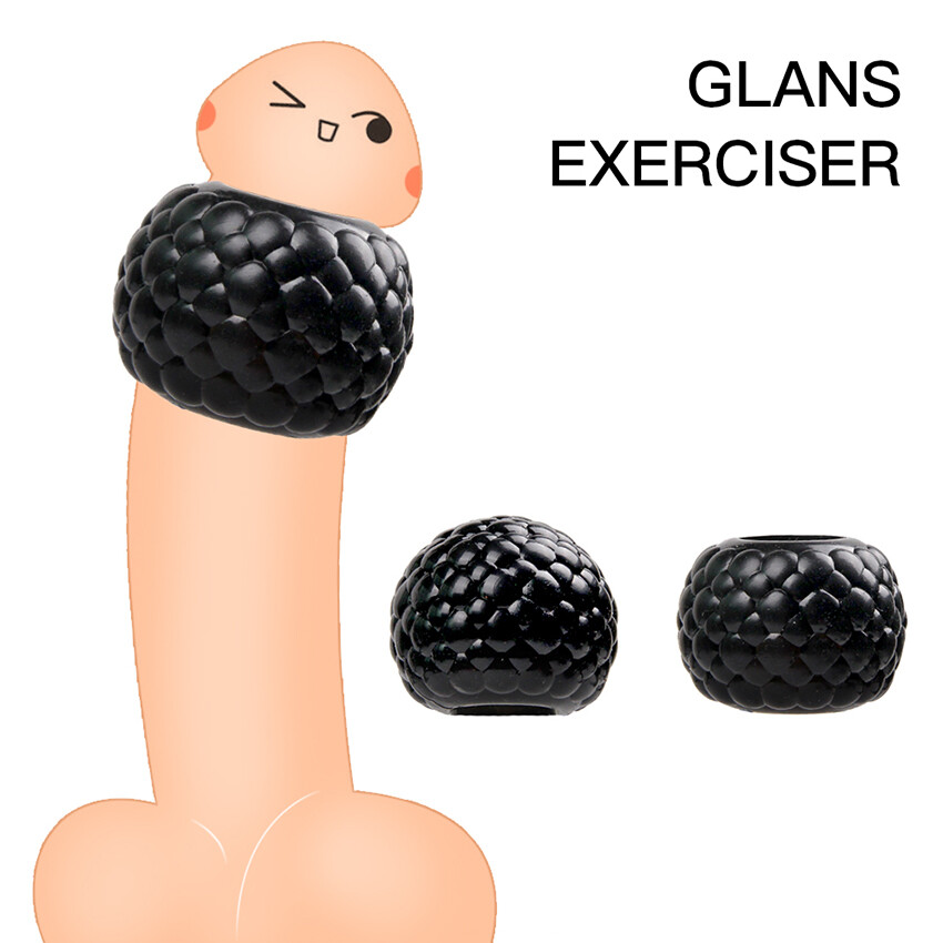 2PCS Penis Glans Foreskin Phimosis Curing Correction Ring For Man Supplement kit