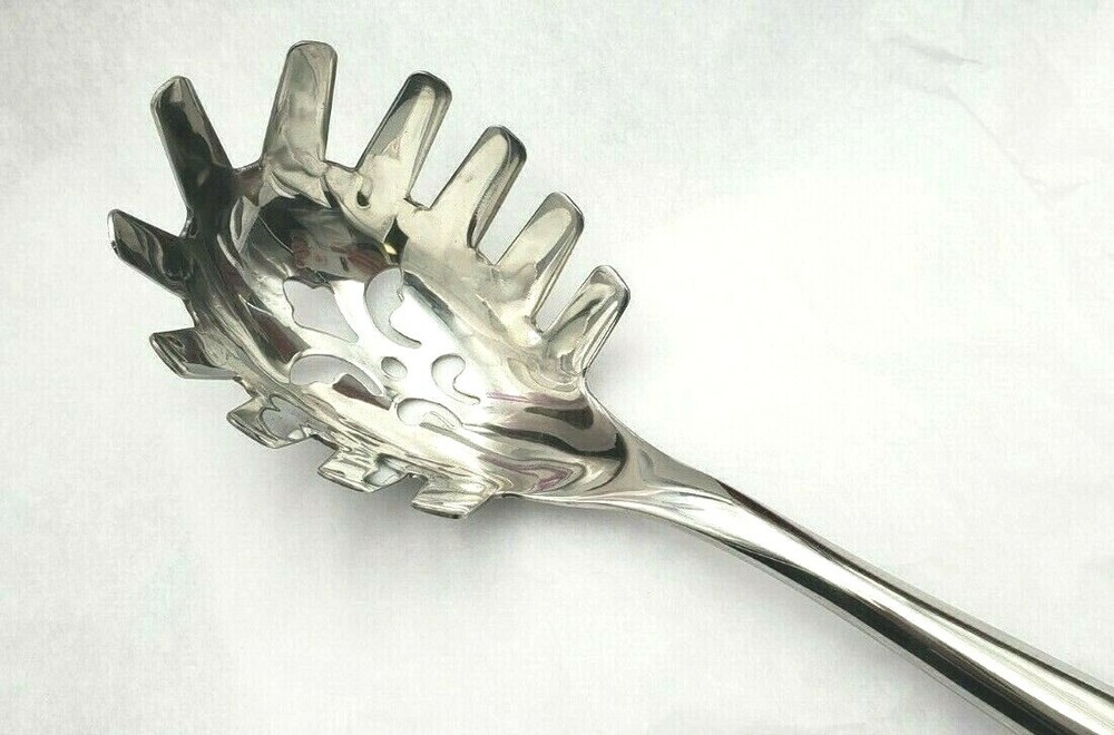 Repousse by Kirk & Son Sterling Silver Pasta Server Custom Made