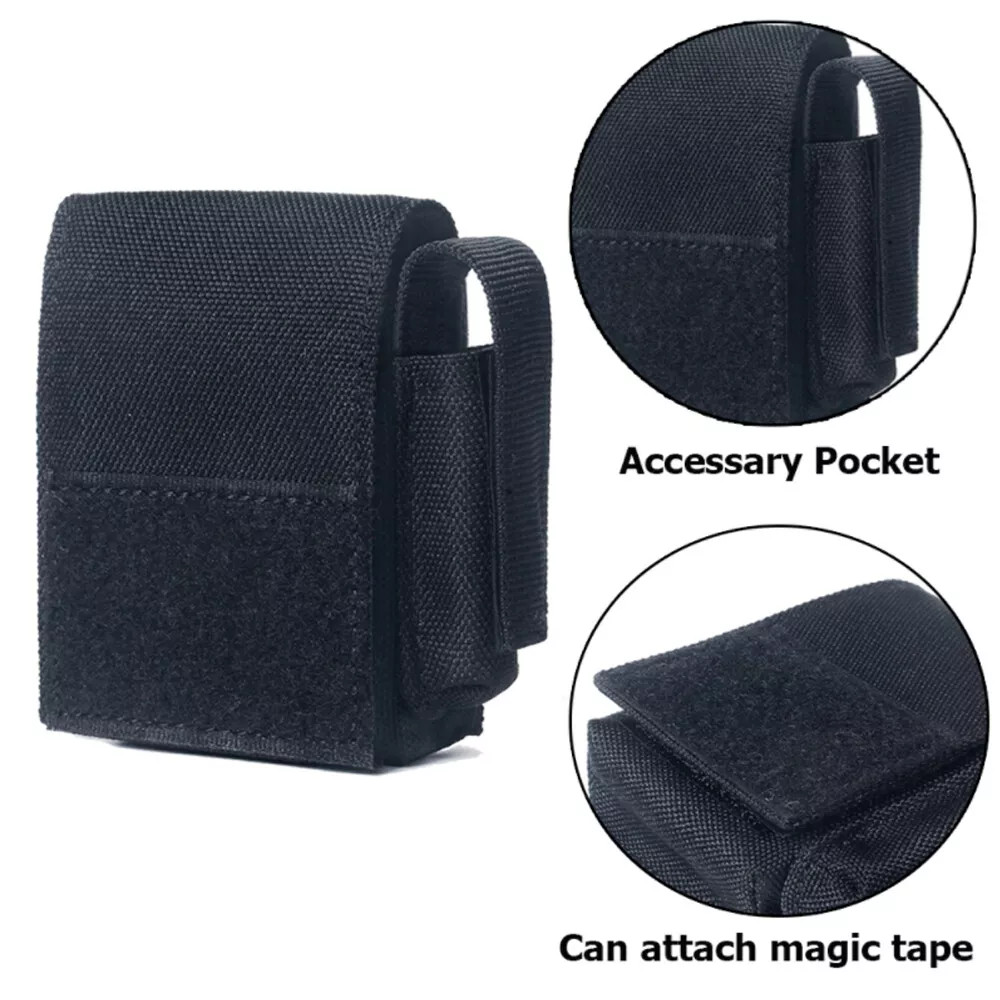 US Tactical Cigarette Pouch Molle Small Tools Bag Battery Cigarette Case Utility