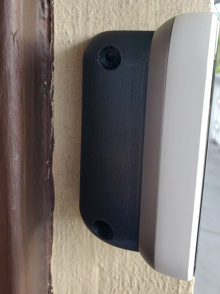 Google Nest Hello Doorbell A0077 Wired Wedge 75° Degree Angle Mount Bracket