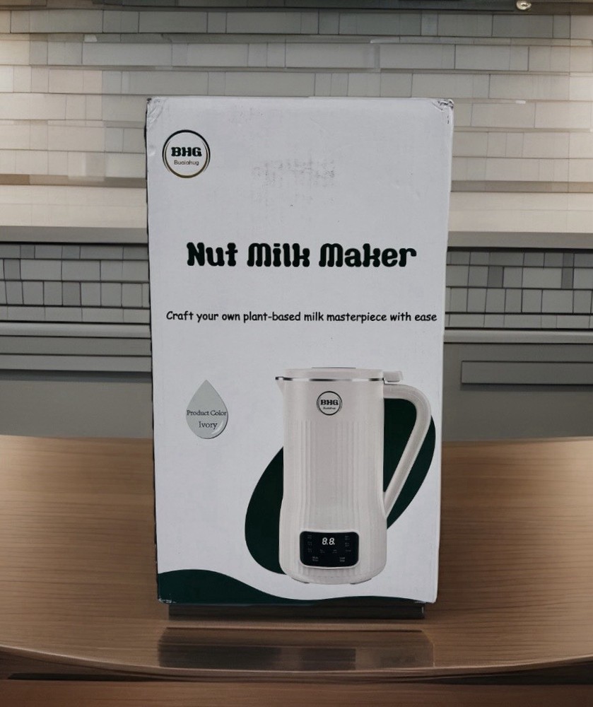 20oz Nut Milk Maker Machine ~ Multi-Functional Automatic w/ 10 Blades