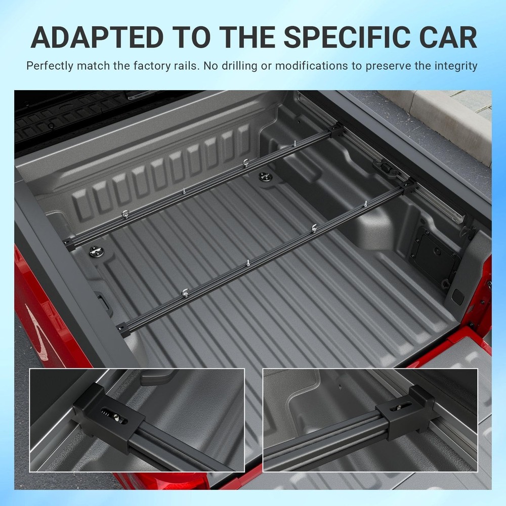 Cargo Bar Compatible with 2022-2026 Ford Maverick Cargo Support Load Securing...