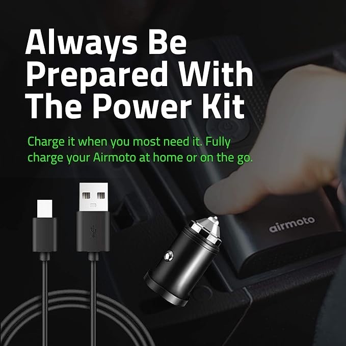 Airmoto Smart Air Pump Model BP198 rechargeable inflator balls bike car tires