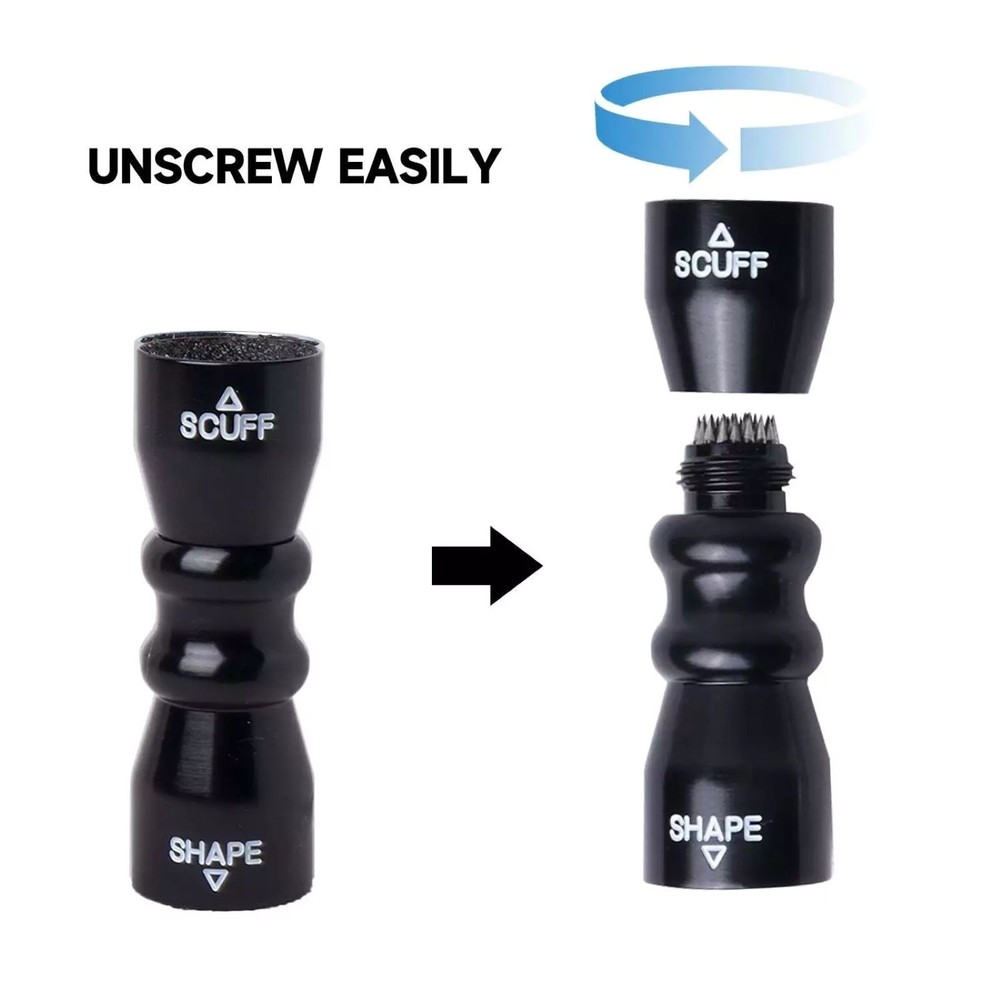 Portable Billiard Pool Cue Tip Tool Scuffer Shaper Aerator Tip Pick Accessory