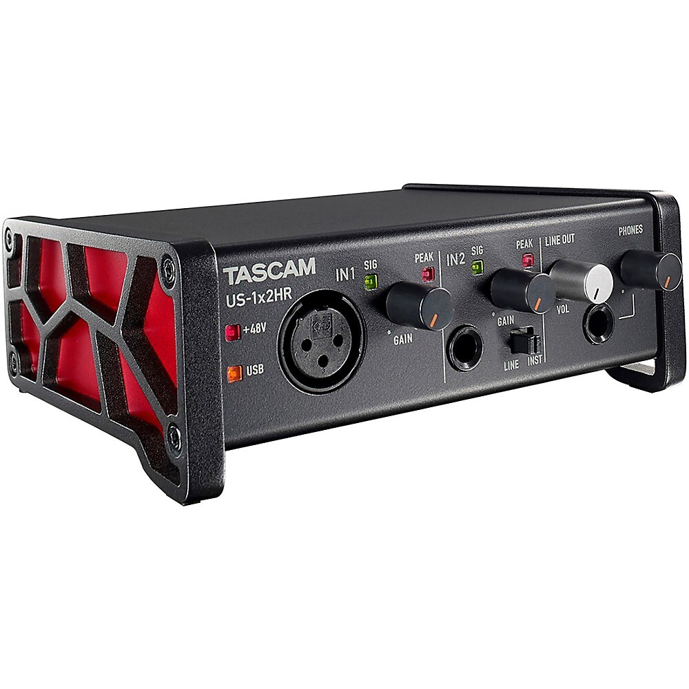 Tascam US-1X2HR 2-Channel USB Audio Interface