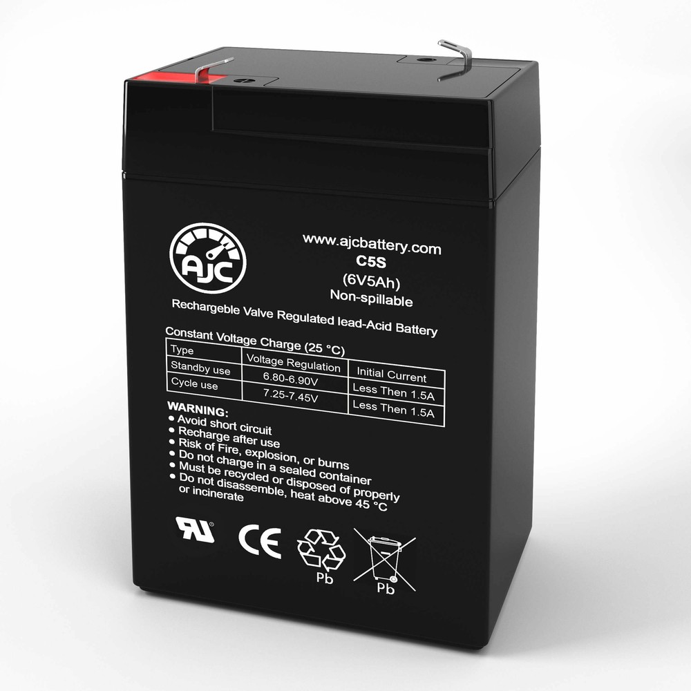 Lithonia ELB06042 6V 5Ah UPS Replacement Battery