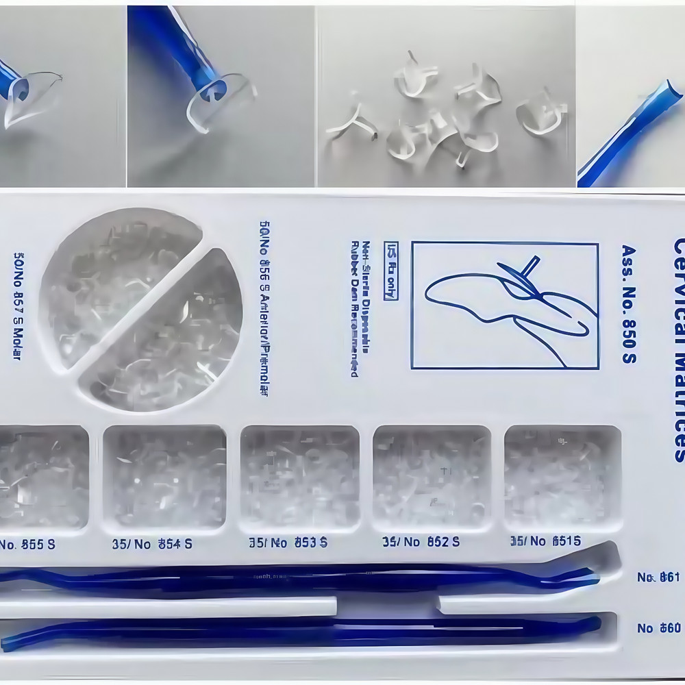 Dental Transparent Cervical Matrices Composite Gingival Retractor Clear Matrix