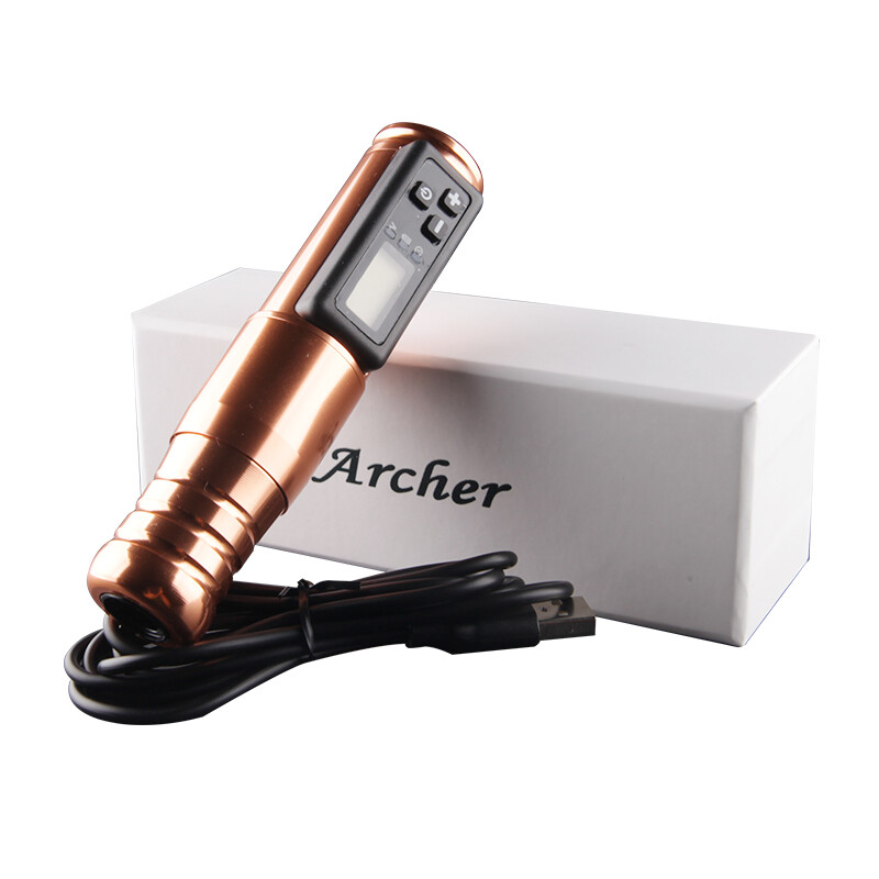Archer Wireless Tattoo Rotary Pen Machine Precise Control 1500mAh Coreless Motor