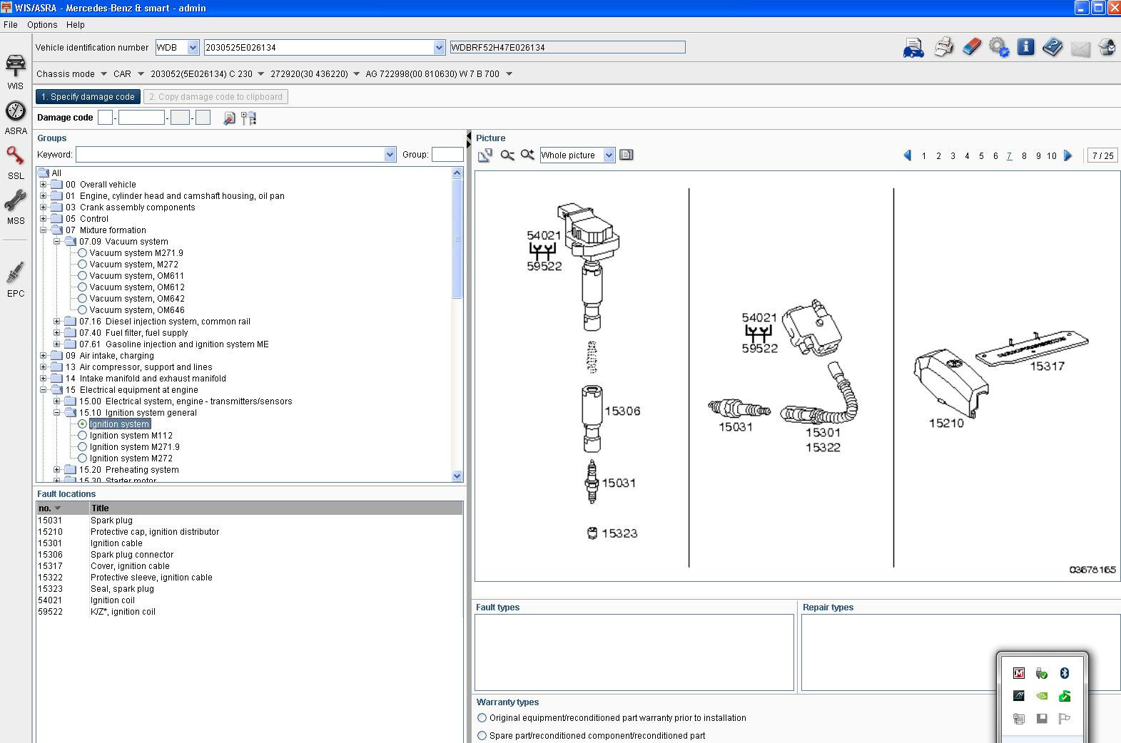Mercedes Smart - WIS / ASRA & EPC EWA Workshop Service Repair Manual Set on USB
