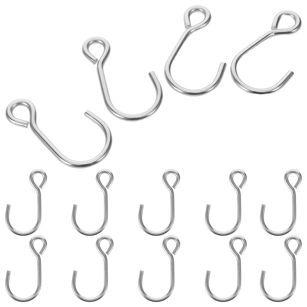 15 Pcs Scale Hook Weight Lifting Hooks Replacement Part Hanging Supply