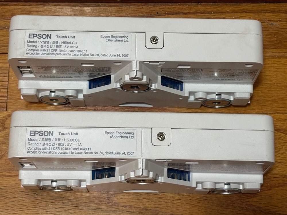 2x Epson H599LCU Projector Touch Unit - White - FREE SHIP