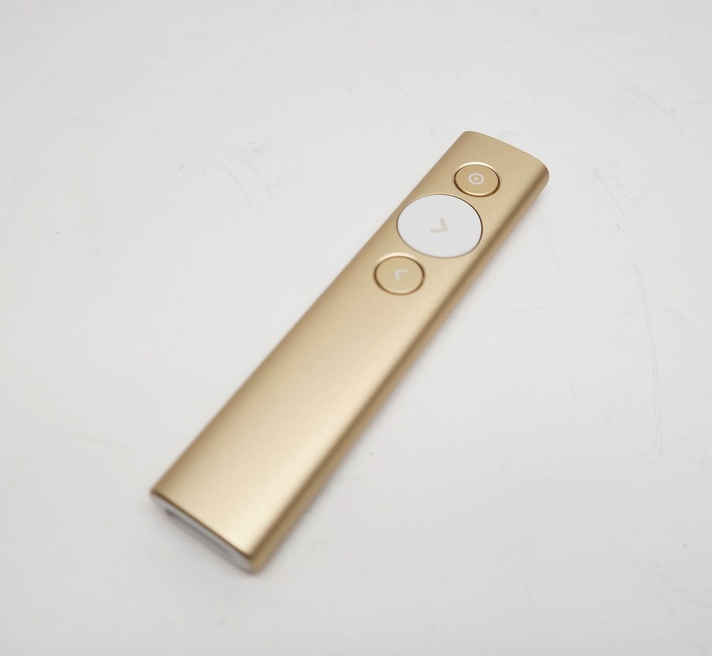 Logitech Spotlight Presentation Remote - Gold 910-004860 NO RECEIVER