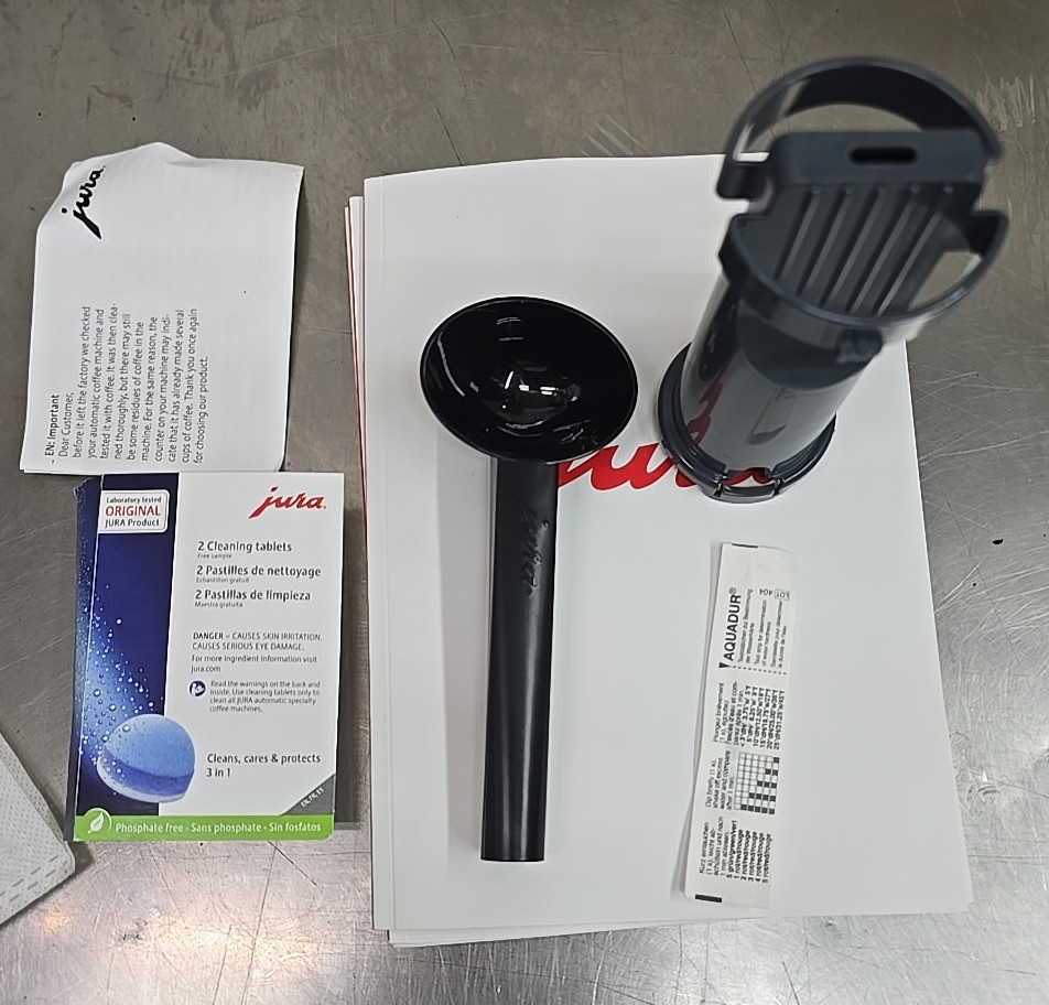 Jura E4 Automatic Espresso Machine Easy Operation Piano White