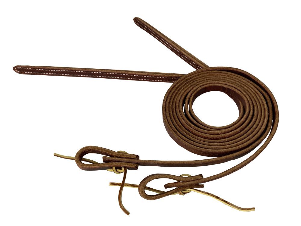 5/8" Harness Leather Weighted Split Reins