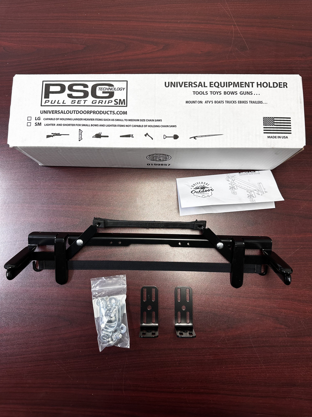 PSG Pull Set Grip Universal Equipment Holder Rack
