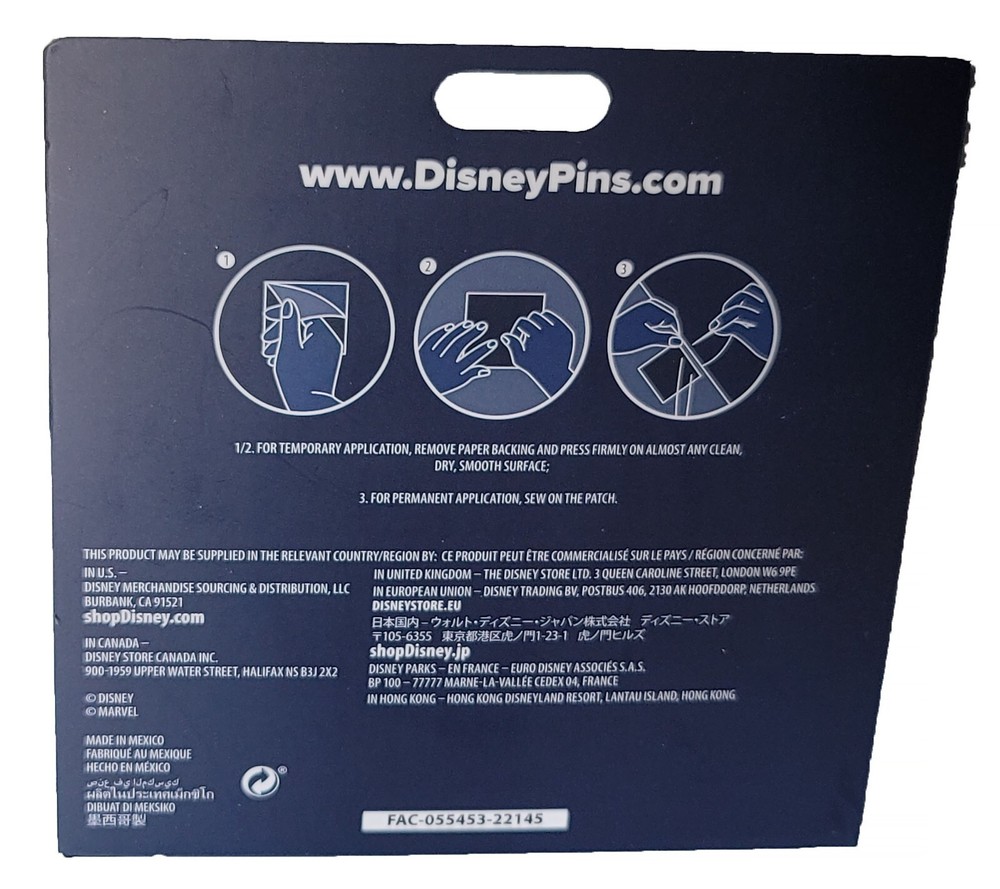 Disney Parks Marvel Spiderman With Great Power Comes Great Responsibility Patch