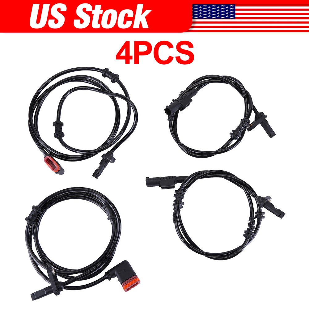 4 ABS wheel speed sensor Front Rear Right & Left for E350 E350 E550 06-09 4MATIC