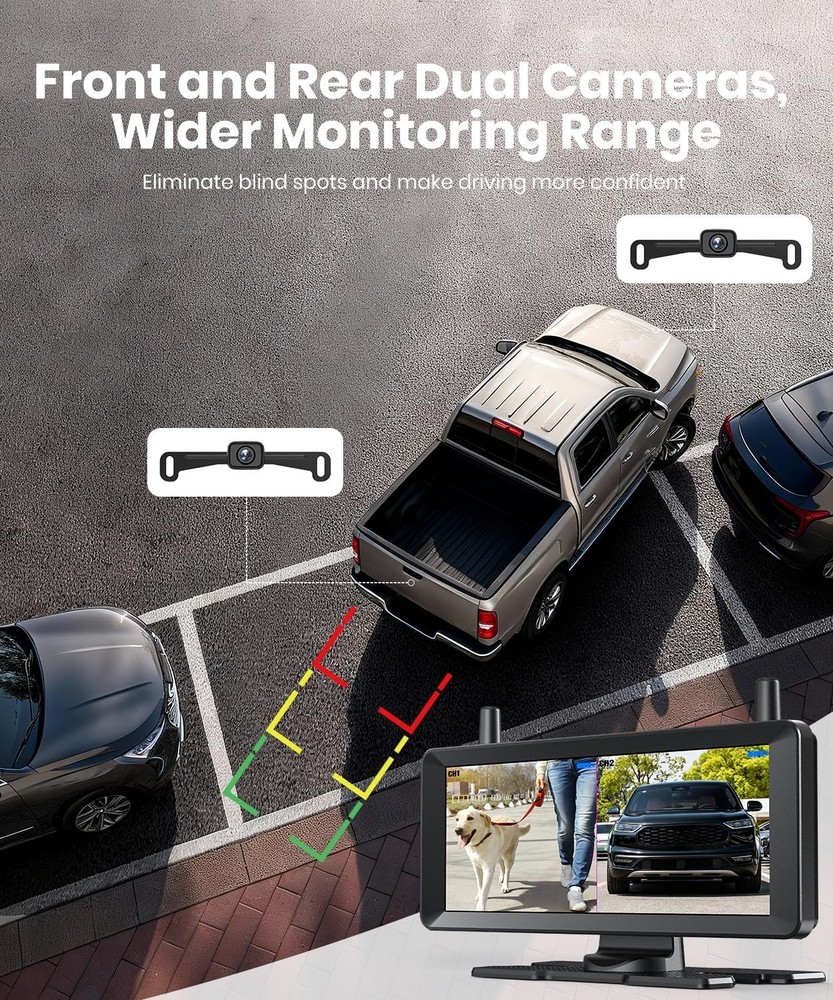 AUTO VOX 7.2 Wireless Backup Camera