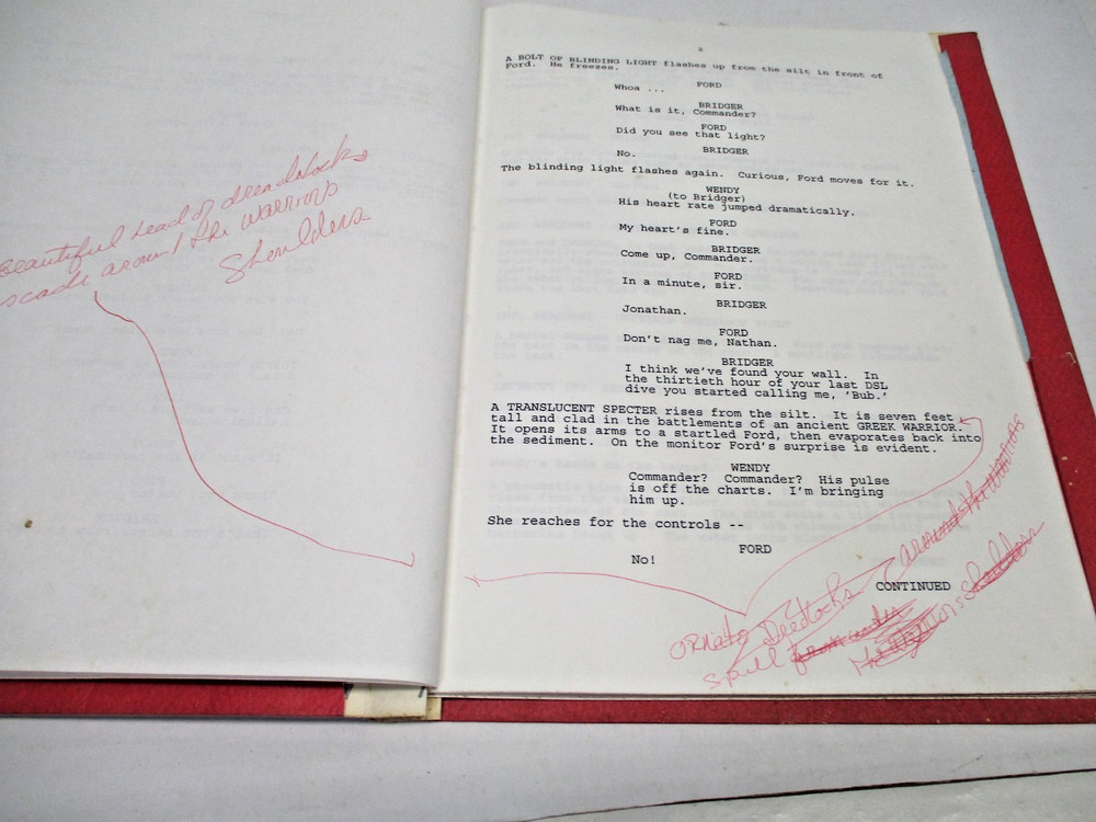 Original 1994 SEAQUEST DSV First Draft Script w/ Notes LOSTLAND # S2/E12 CM6074