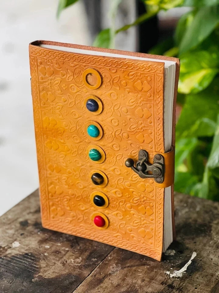 Goat Handmade Prime Leather Journal Seven Stone journal