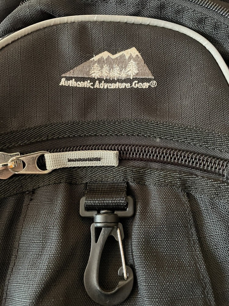 Authentic Adventure Gear backpack Black Medium Sized
