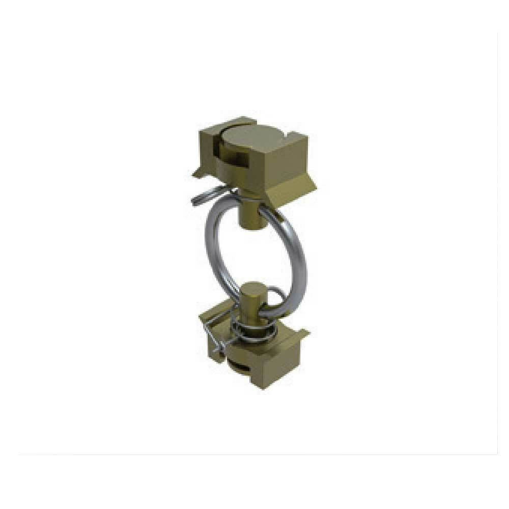 TK-100-SW2, Adaptive Technologies Group Single Stud Tandem Track Fitting