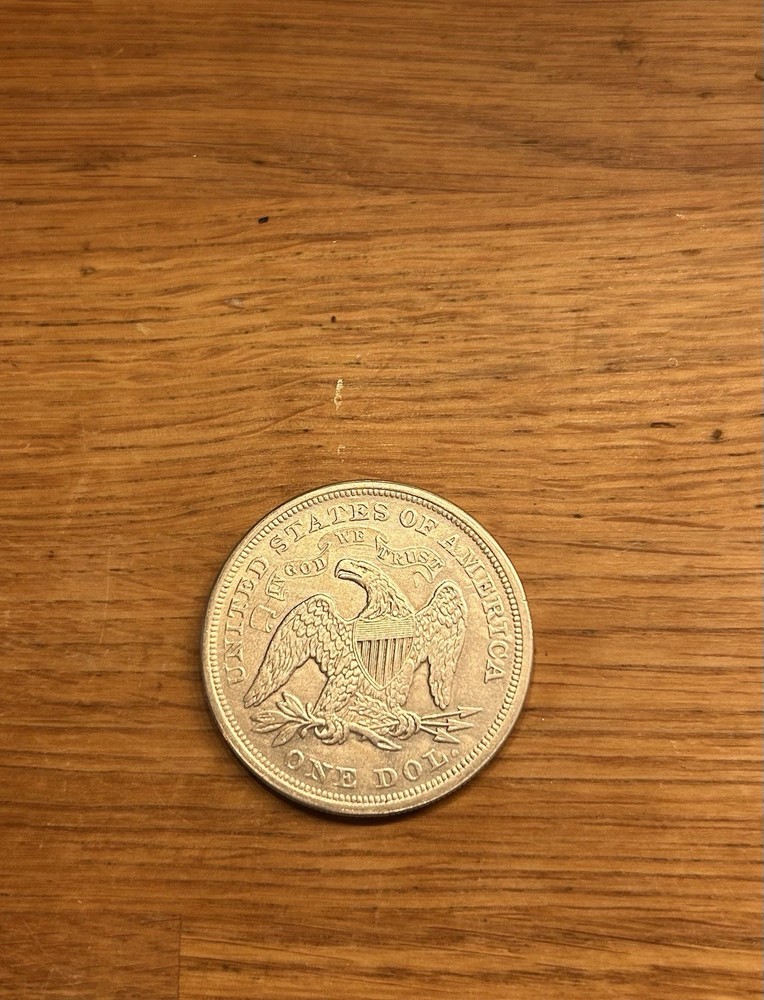 1872 seated liberty dollar