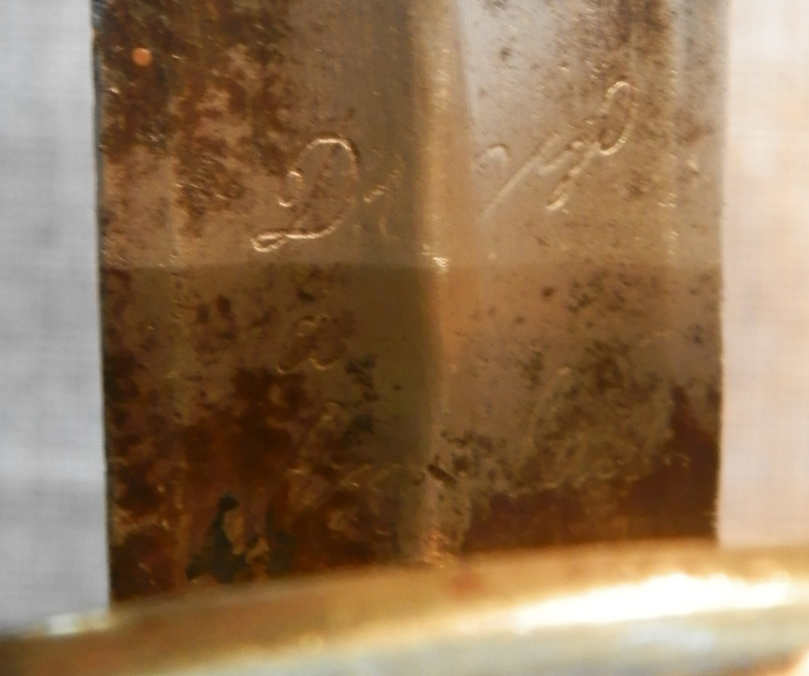 Épée d'officier de la gendarmerie française modèle 1816